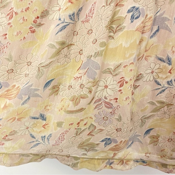 Urban Outfitters Floral Sun Dress Womens Size XS Retro Cottage Vintage Babydoll - Picture 7 of 12